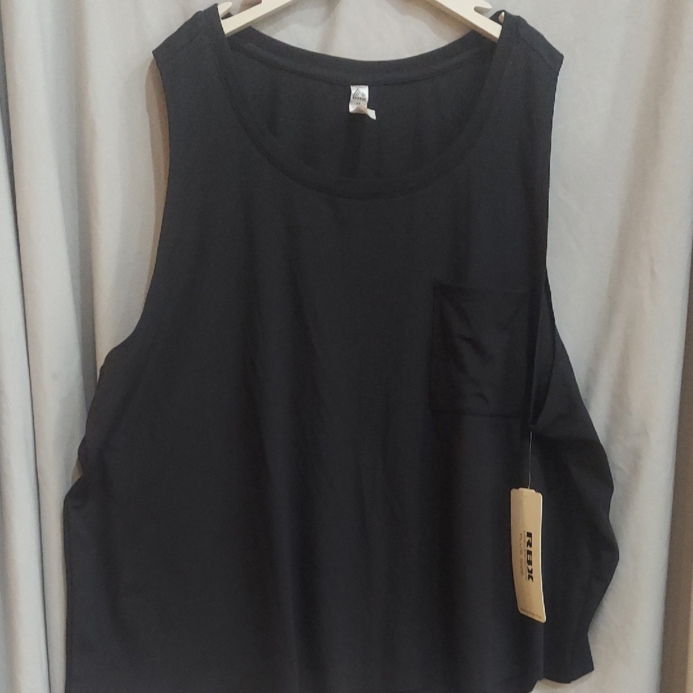 RBX Black Sleeveless Top